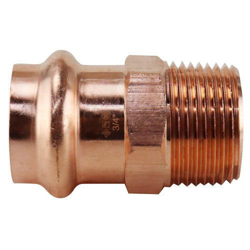 Apollo 3/4 in. x 3/4 in. Copper Press x MPT Male Adapter