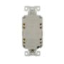 Eaton Slim GFCI Receptacle GF15W-WP